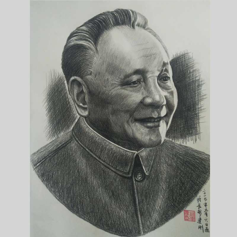 以领袖人物为题材画家-蔺建刚老师