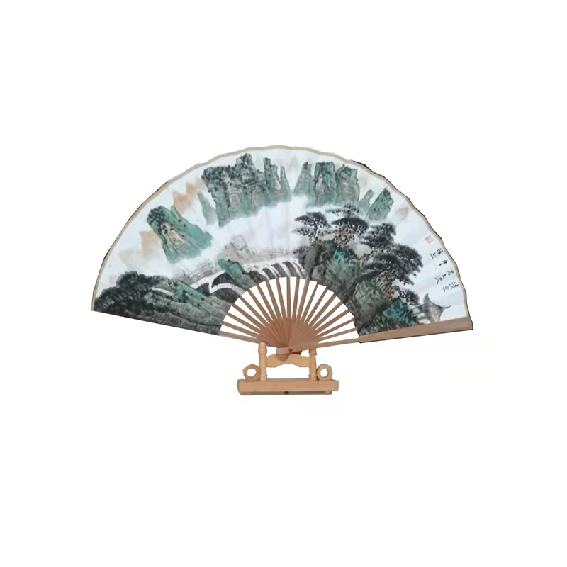 国画山水《扇面》陈烈_国画艺术_墨缘斋文化网纯手工字画、品质