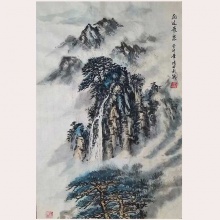 《雨过飞泉》-楼开敏