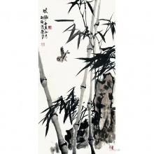 国画花鸟画《秋风》-谢从荣