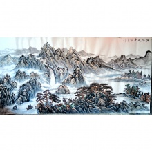 国画《源远流长》孙秀萍