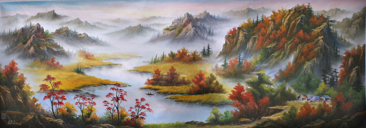 油画艺术_【墨缘斋文化官网】专售真迹书画网|山水画|花鸟画|人物画