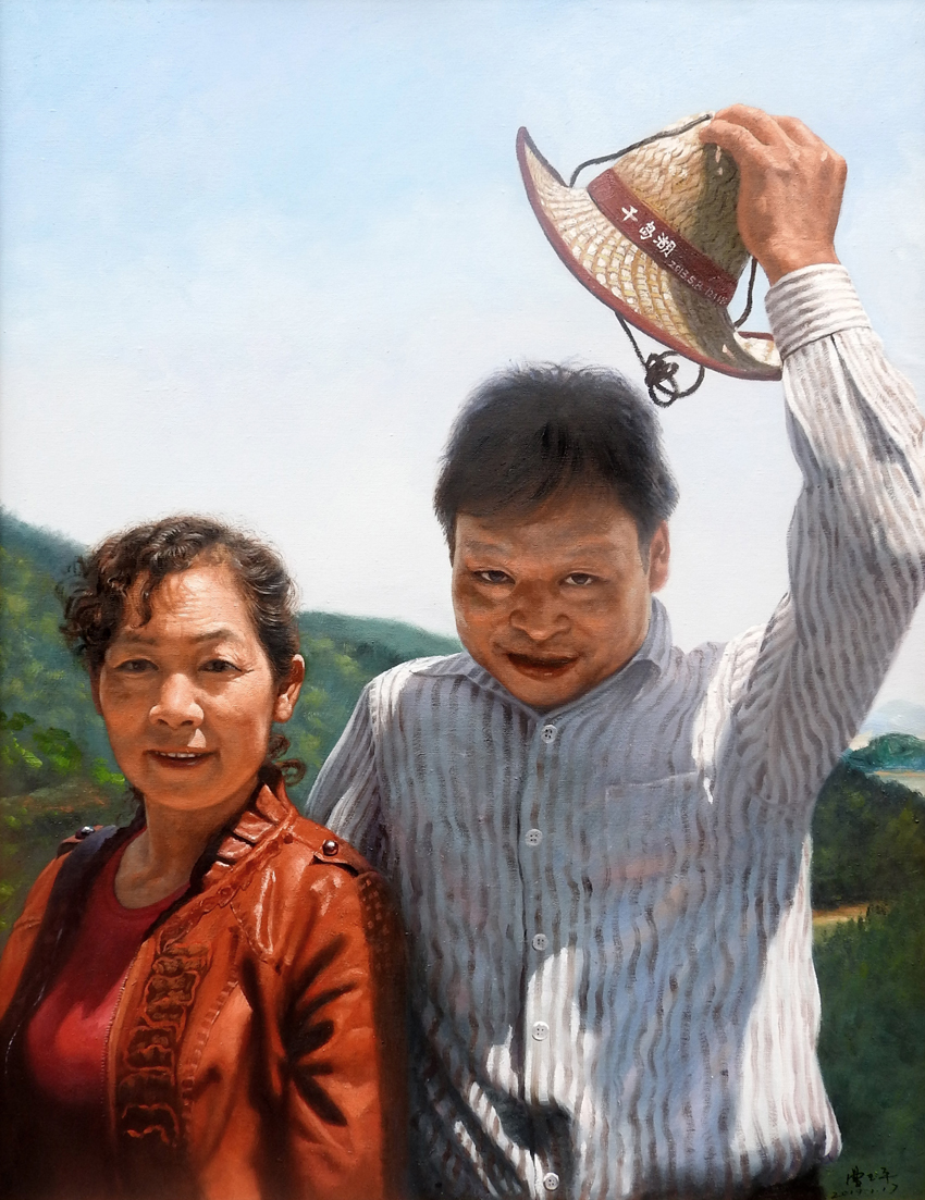 9油画《姨和姨父》.JPG